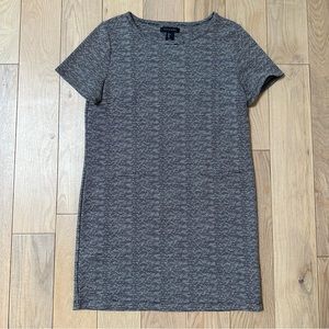 Heathered Short Sleeve Dress